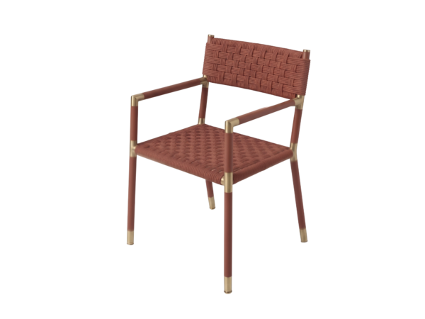 Terracotta Armchair
