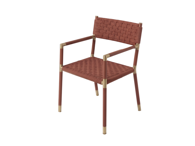 Terracotta Armchair