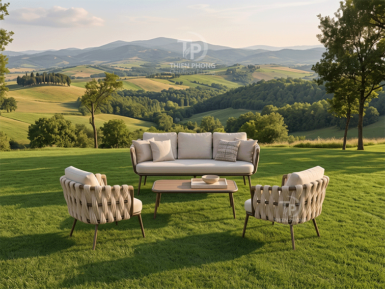 Serenity Patio Collection 4 Sofa Dây 1 Lifestyle 2